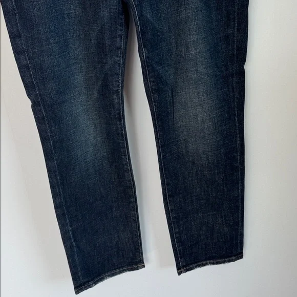 Frame Le Garcon Crop Relaxed Straight-Leg Jeans in Covant Size 29 - Picture 7 of 12